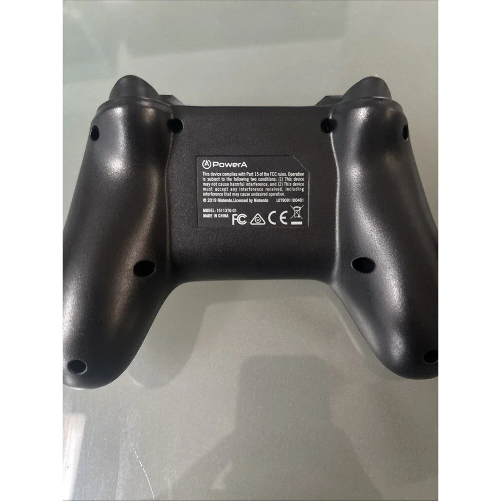 PowerA Ergonomic Wired USB Controller for Nintendo Switch, Black, 10ft Cable